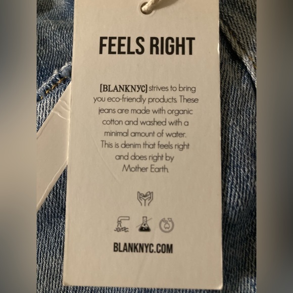 Blank NYC The Franklin Wide Leg Jeans. Size 8/29. - Picture 7 of 13